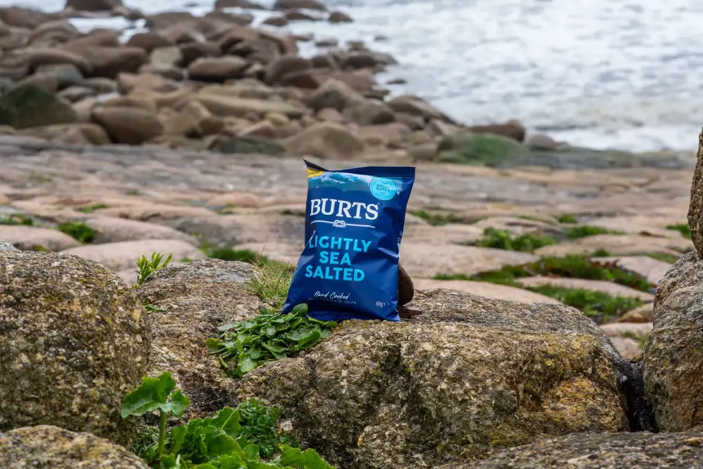 Burt's: Lightly Sea Salted Crisps